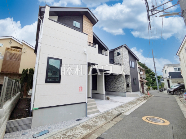 接道状況および現場風景　【練馬区貫井４丁目】