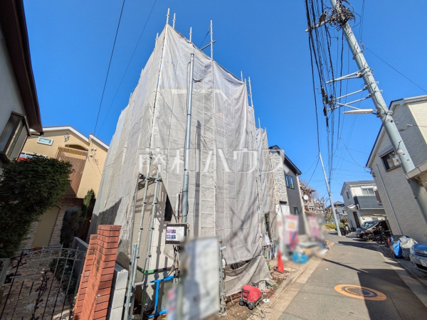 現場風景　【練馬区貫井４丁目】