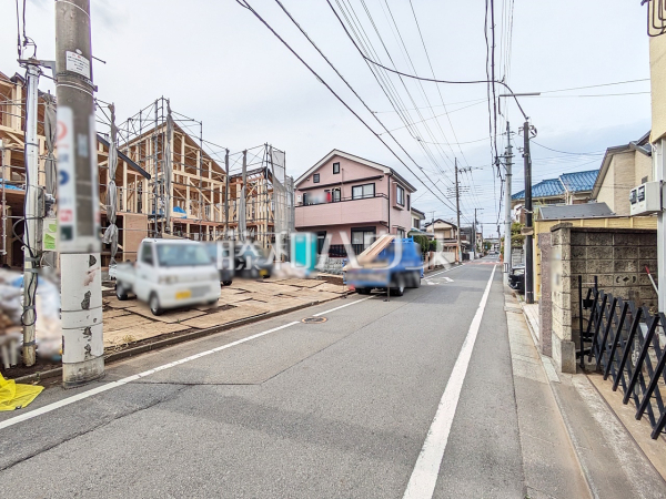 接道状況および現場風景　【国立市西１丁目】