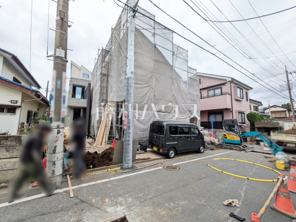 現場風景　【国立市西１丁目】