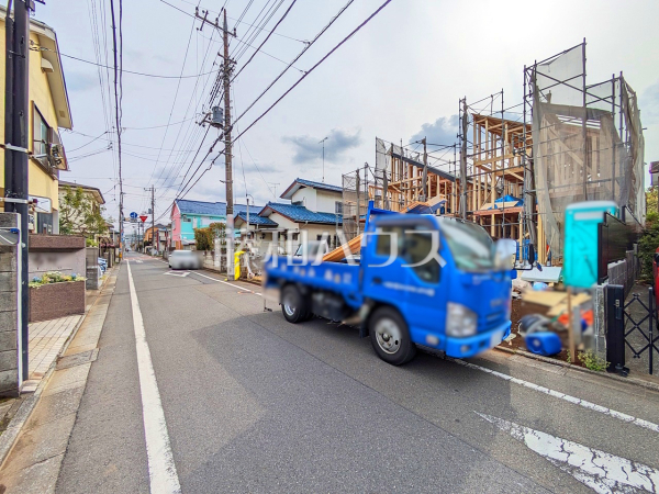 接道状況および現場風景　【国立市西１丁目】