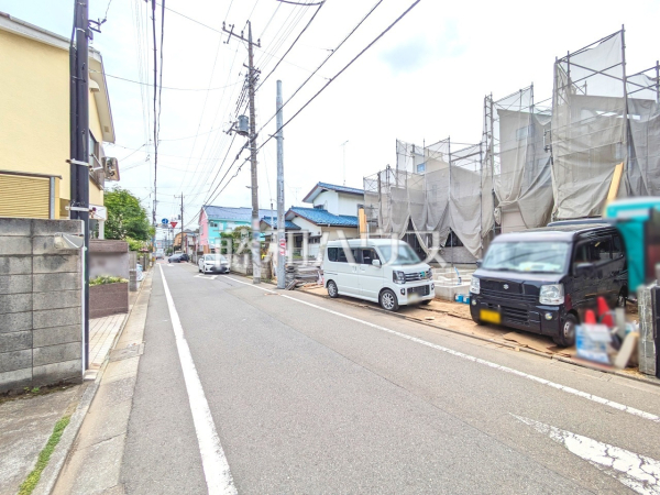 接道状況および現場風景　【国立市西１丁目】