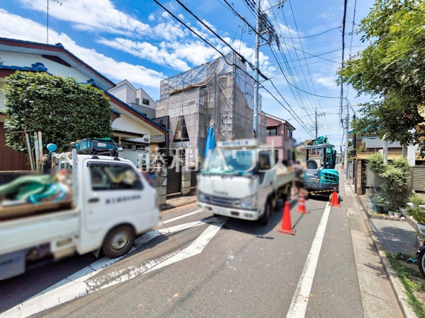 接道状況および現場風景　【国立市西１丁目】