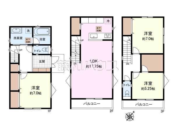間取図　【新座市大和田４丁目】