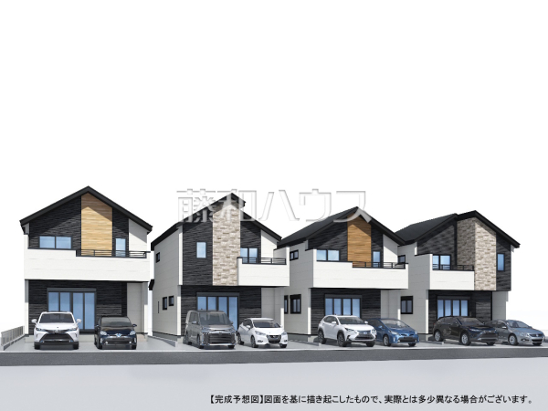 完成予想図（外観）　【八王子市東浅川町】