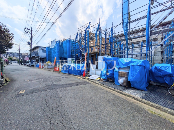 接道状況および現場風景　【八王子市東浅川町】