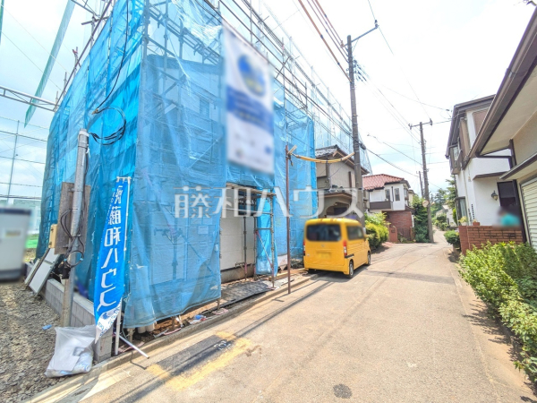 接道状況および現場風景　【小平市鈴木町２丁目】