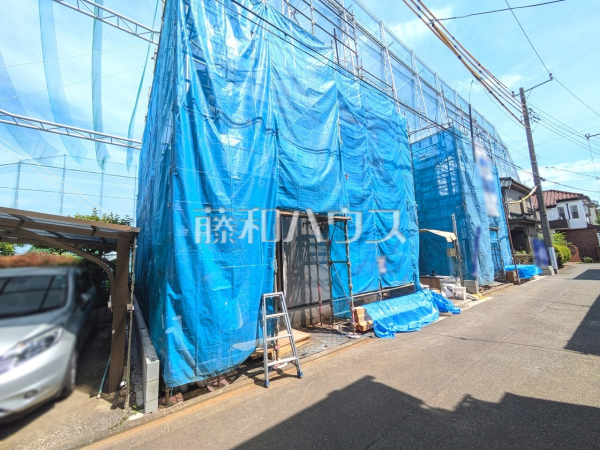 誠心誠意、建築中！物件の内部構造などは今しか見ることができません。是非ご見学のお問合せをお待ちしております！【小平市鈴木町２丁目】現場風景