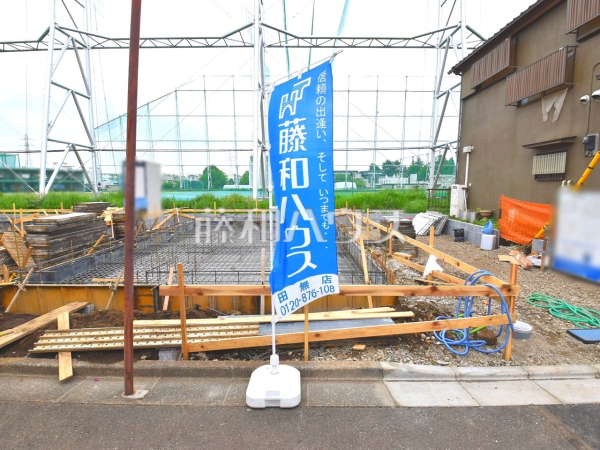 お探しの物件に出会うためには、早めのご確認をオススメします。未完成の今のうちにぜひお問合せをお待ちしております。【小平市鈴木町２丁目】2号棟　外観　