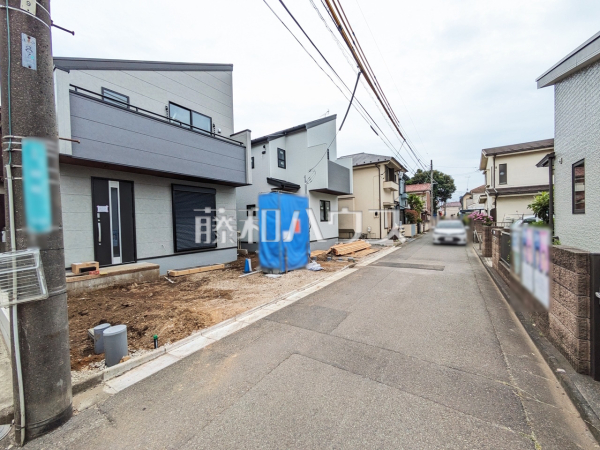 接道状況および現場風景　【小平市仲町】
