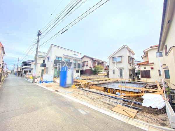 接道状況および現場風景　【小平市仲町】