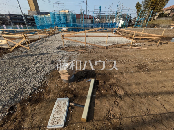 N号棟　現地写真　【八王子市大塚】