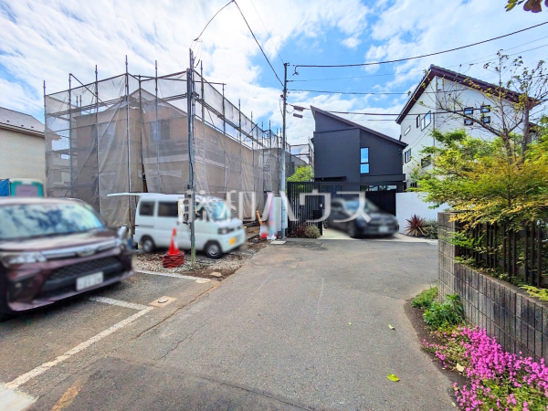 接道状況および現場風景　【国分寺市新町３丁目】