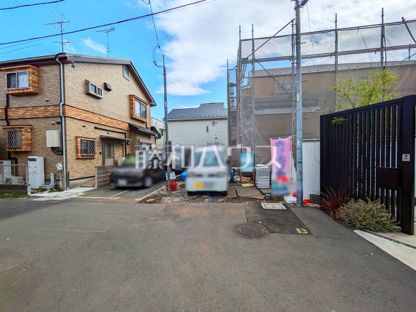 接道状況および現場風景　【国分寺市新町３丁目】