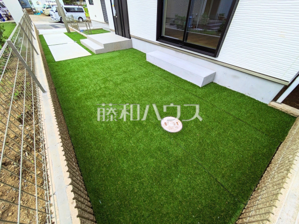 2号棟　庭　【多摩市和田】