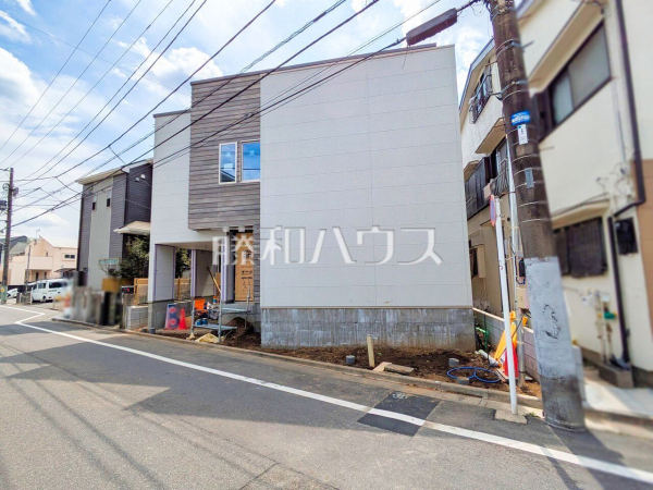 外観　【杉並区本天沼３丁目】 ここに住む方を想像して、着々と建築しております！ 
