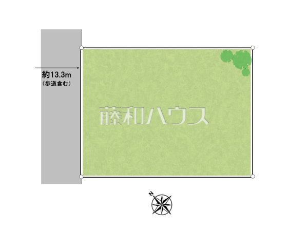 全体区画図　【新座市畑中１丁目】