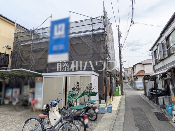 接道状況および現場風景　【練馬区大泉学園町５丁目】