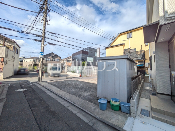 接道状況および現場風景　【練馬区大泉学園町５丁目】