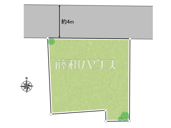 全体区画図　【練馬区西大泉３丁目】
