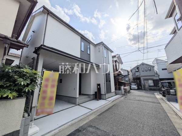 接道状況および現場風景　【練馬区西大泉３丁目】