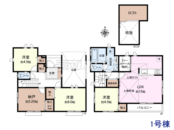 間取図　【練馬区西大泉３丁目】