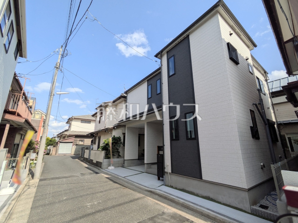 接道状況および現場風景　【練馬区西大泉３丁目】