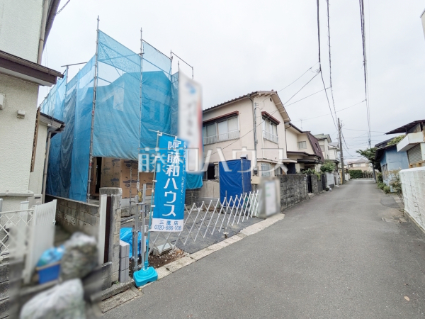 接道状況および現場風景　【小金井市貫井南町１丁目】