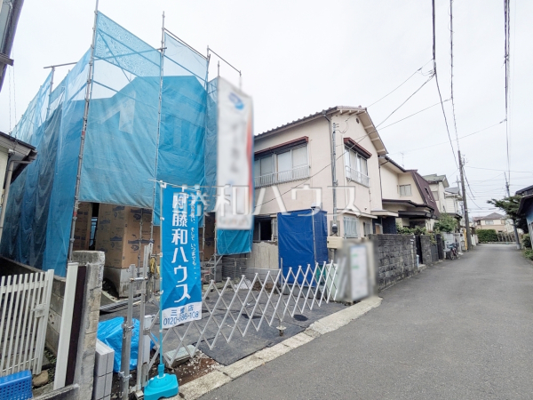接道状況および現場風景　【小金井市貫井南町１丁目】