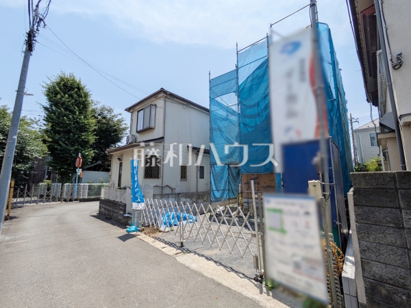 接道状況および現場風景　【小金井市貫井南町１丁目】