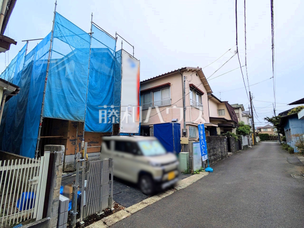 接道状況および現場風景　【小金井市貫井南町１丁目】