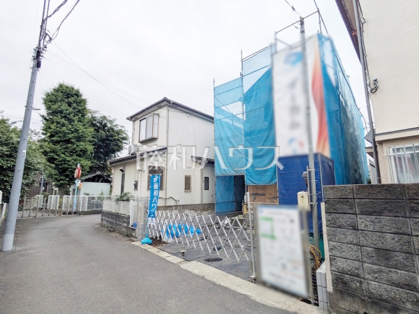 接道状況および現場風景　【小金井市貫井南町１丁目】