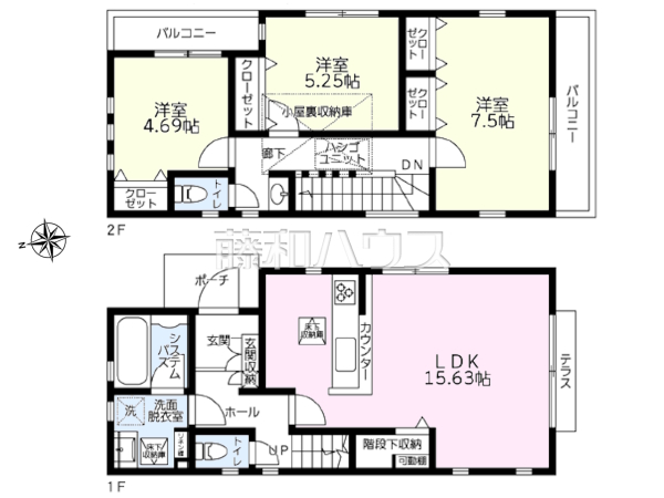 間取図　【小金井市貫井南町１丁目】