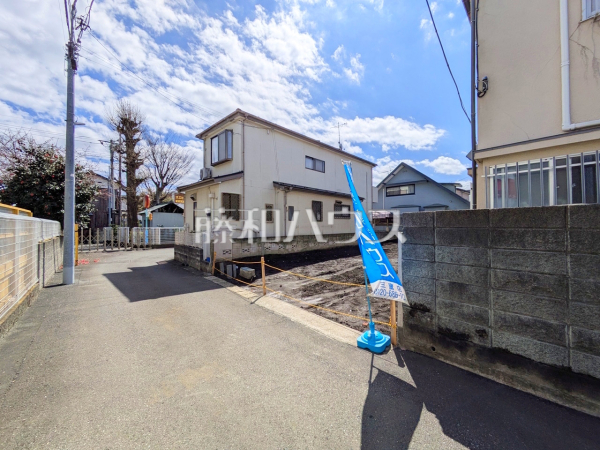 接道状況および現場風景　【小金井市貫井南町１丁目】