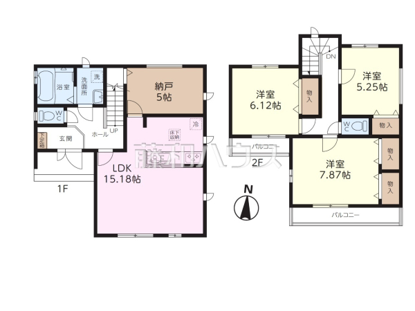 間取図　【新座市栄５丁目】