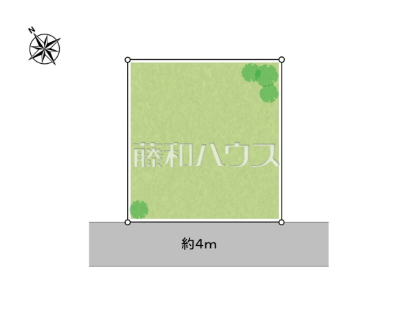 区画図　【清瀬市竹丘１丁目】