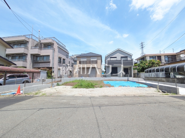 接道状況および現場風景　【日野市多摩平７丁目】