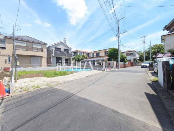 接道状況および現場風景　【日野市多摩平７丁目】