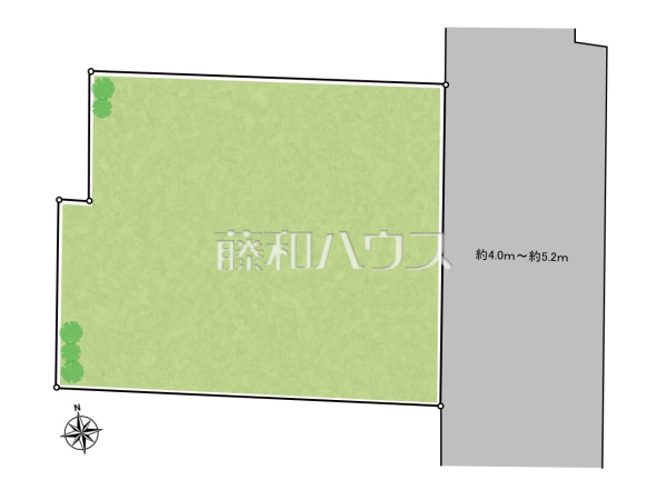 全体区画図　【国分寺市北町５丁目】