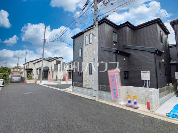 接道状況および現場風景　【練馬区西大泉３丁目】