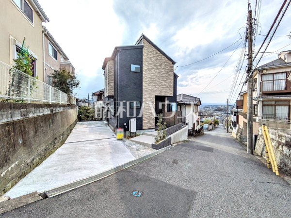 接道状況および現場風景　【日野市平山６丁目】