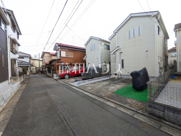 接道状況および現場風景　【小平市花小金井４丁目】