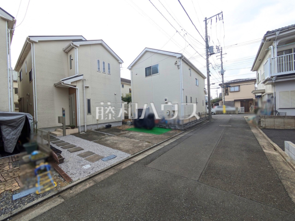 接道状況および現場風景　【小平市花小金井４丁目】