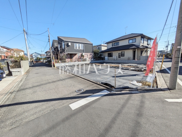 接道状況および現場風景　【西東京市南町３丁目】