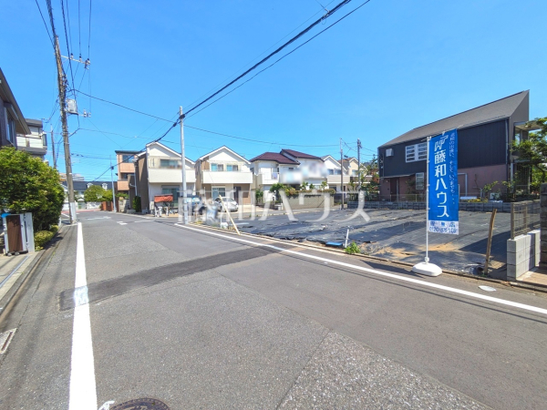 接道状況および現場風景　【西東京市南町３丁目】