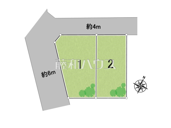 全体区画図　【西東京市南町３丁目】