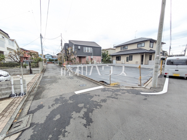 接道状況および現場風景　【西東京市南町３丁目】