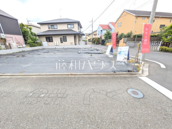 1号棟付近　現地写真　【西東京市南町３丁目】北西角地につき開放感があります。