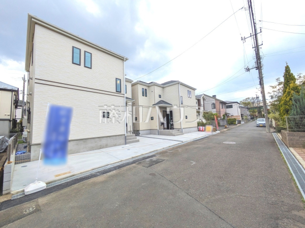 接道状況および現場風景　【東村山市多摩湖町３丁目】