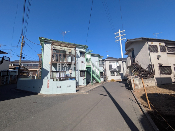 接道状況および現場風景　【杉並区成田東１丁目】